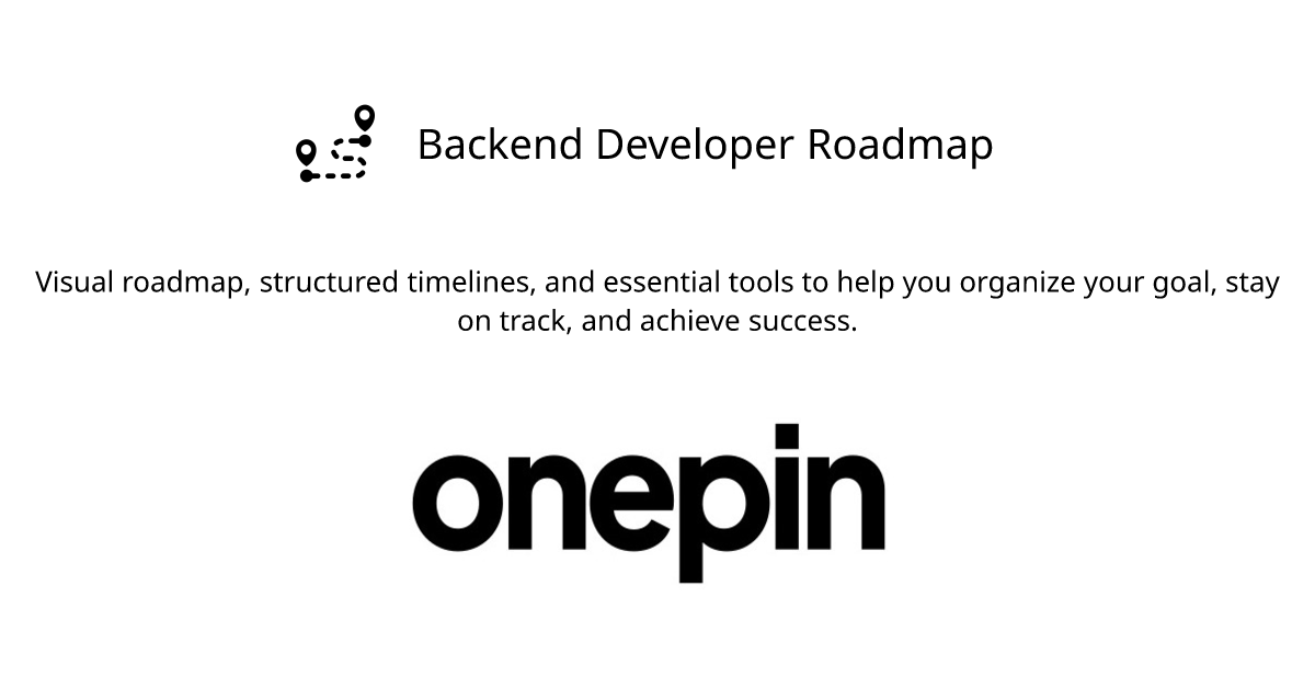 Backend Developer Roadmap